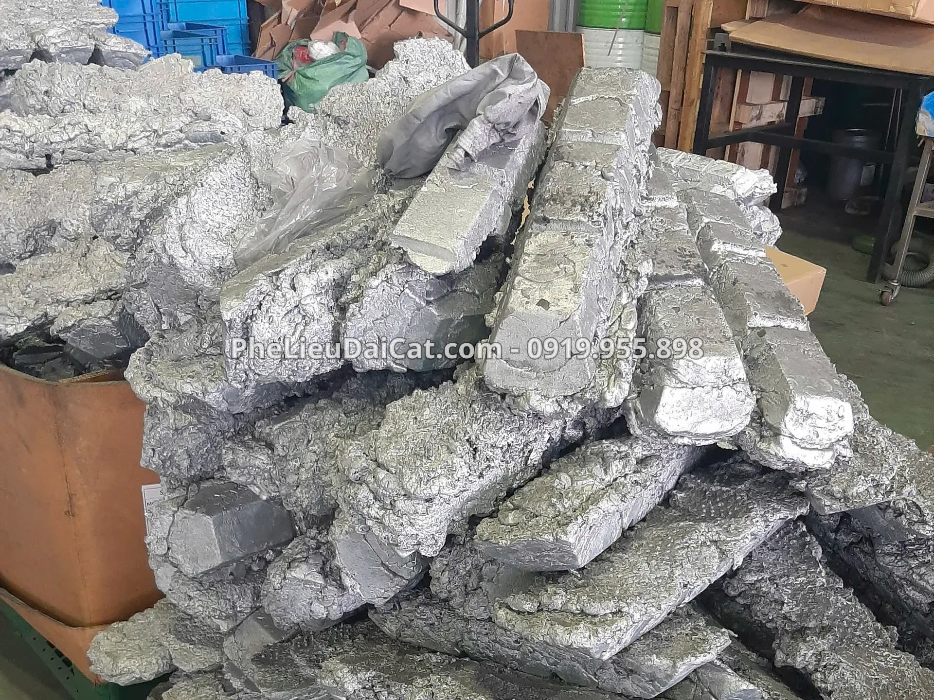 Bã kẽm phế liệu