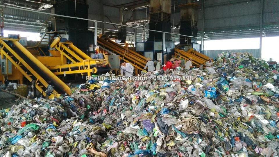 Thu gom & xử lý rác thải công nghiệp